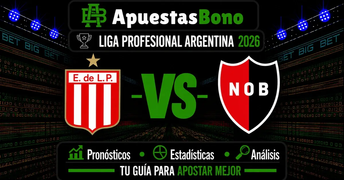 Predicción Estudiantes LP contra Newell's por la Liga Profesional 2026
