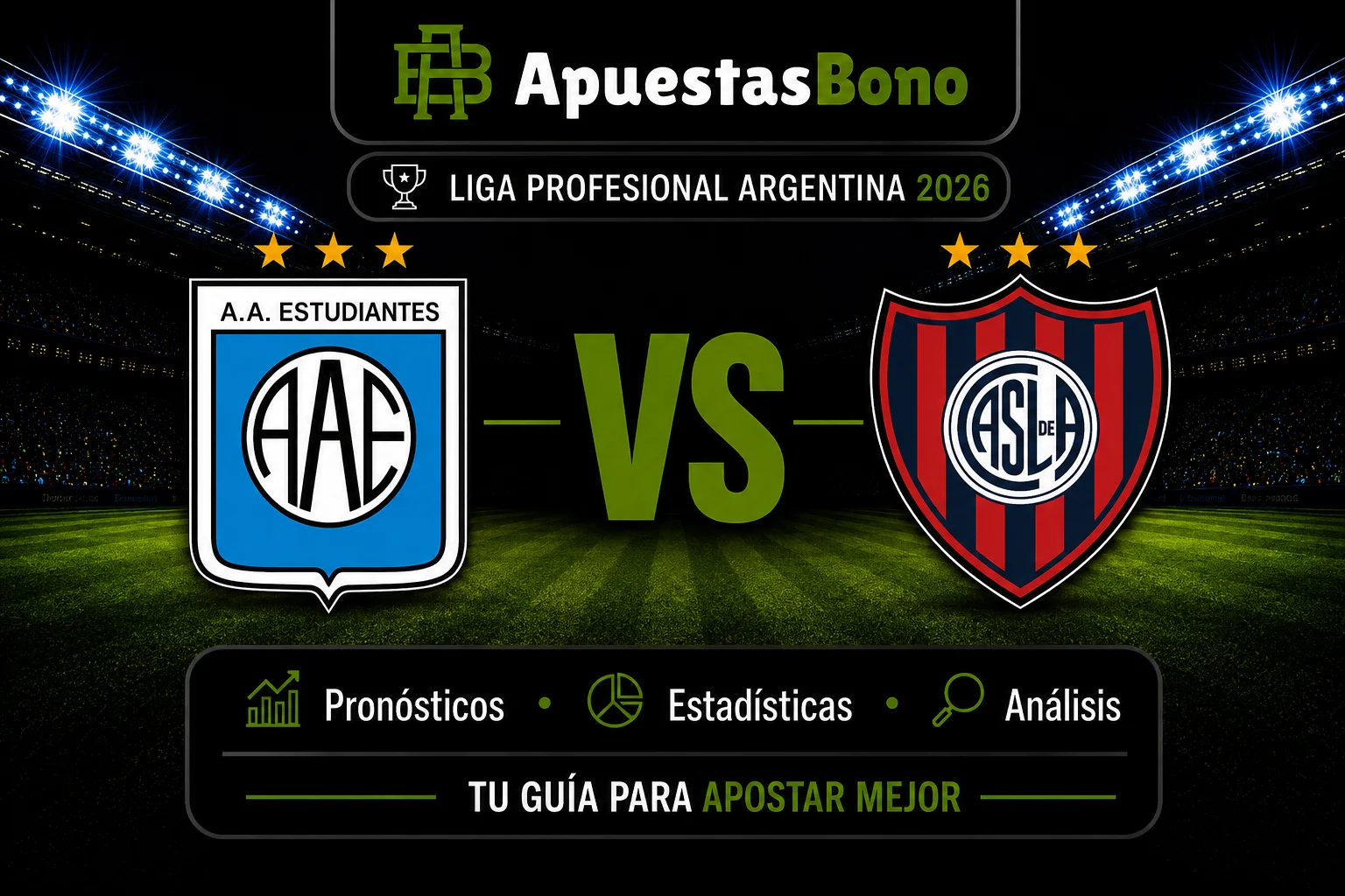 Predicción de Estudiantes Río Cuarto contra San Lorenzo por la Liga Argentina