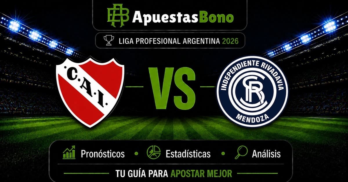 Predicción Independiente contra Rivadavia por la Liga Profesional 2026