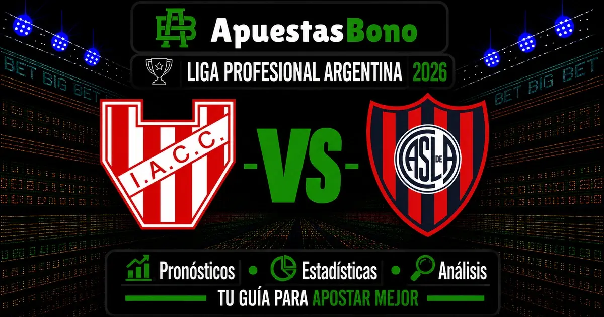 Predicción Instituto contra San Lorenzo por la Liga Profesional Argentina 2026.