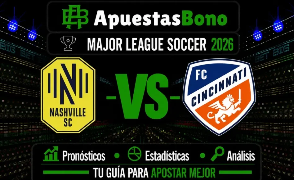 Predicción y análisis de Nashville contra Cincinnati -Torneo MLS Estados Unidos Primera División- 29 de Agosto (19:30 hora local)