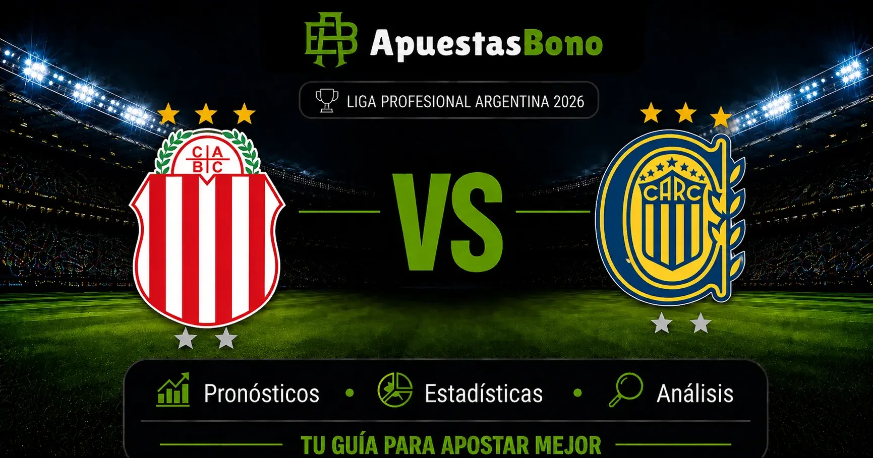 Predicción Barracas Central contra Rosario Central por la Liga Profesional 2026
