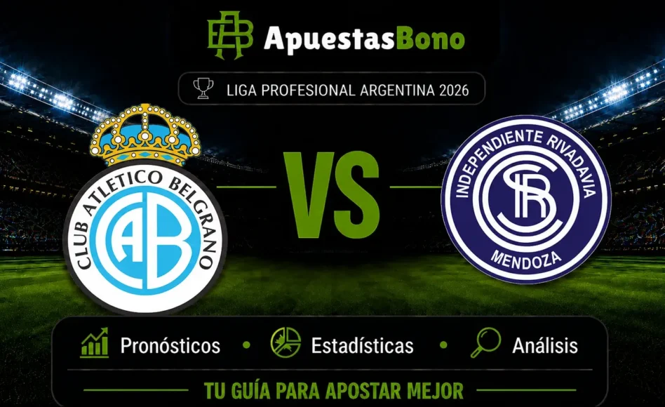 Predicción Belgrano contra Independiente Rivadavia –Liga Profesional Clausura 2026– 15 de Agosto (19:00 hora local)