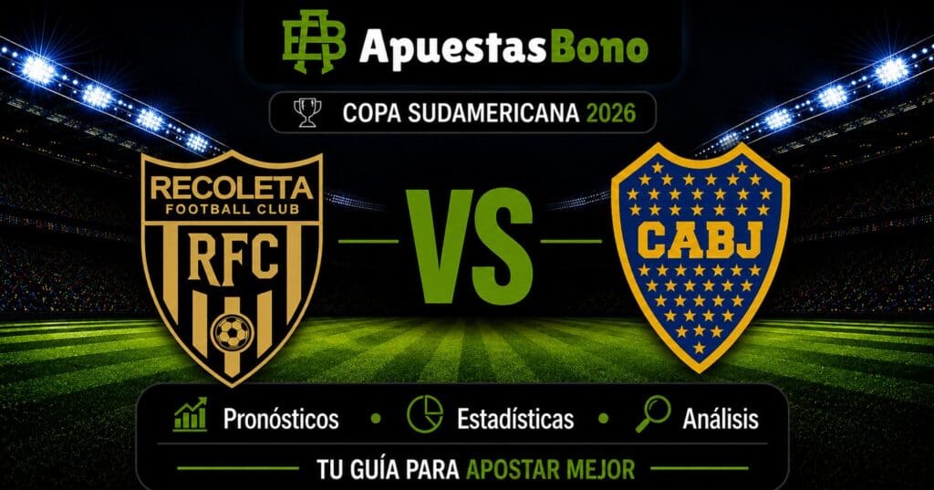Predicción Deportivo Recoleta contra Boca Juniors – Copa Sudamericana 2026 – 18 de agosto