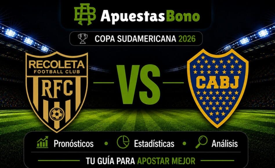 Predicción Deportivo Recoleta contra Boca Juniors – Copa Sudamericana 2026 – 18 de agosto (18:00 hora de Chile)