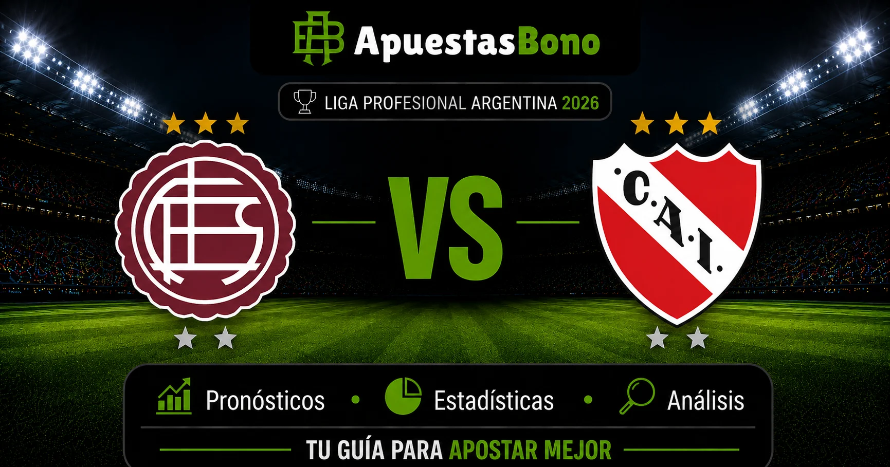 Predicción Lanús contra Independiente por la Liga Argentina