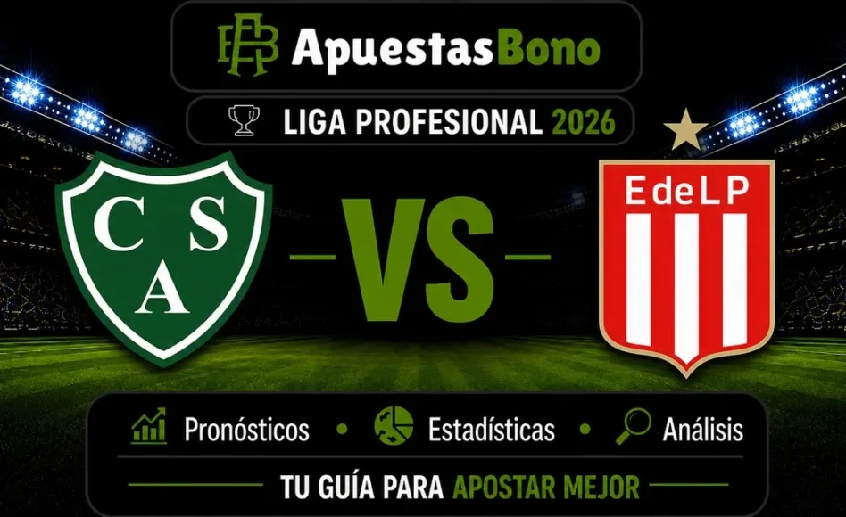 Predicción y análisis de Sarmiento contra Estudiantes LP –Liga Profesional Clausura 2026– 23 de Agosto (14:45 hora local)