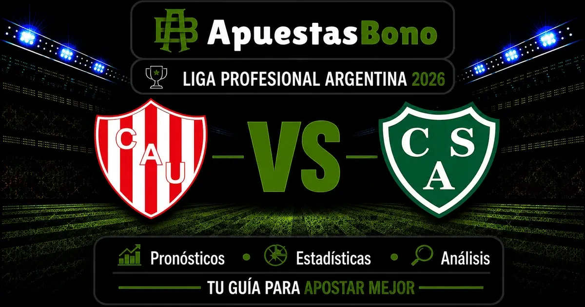 Predicción Unión contra Sarmiento por la Liga Profesional 2026
