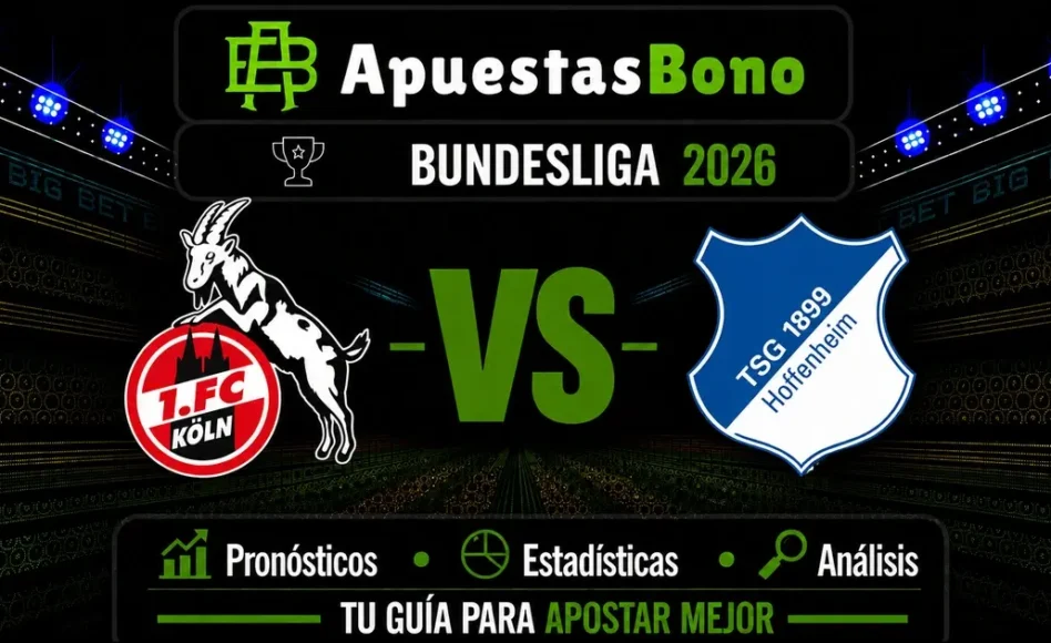 Predicción y análisis FC Köln contra Hoffenheim – Bundesliga, 29 de agosto de 2026, 15:30 CET