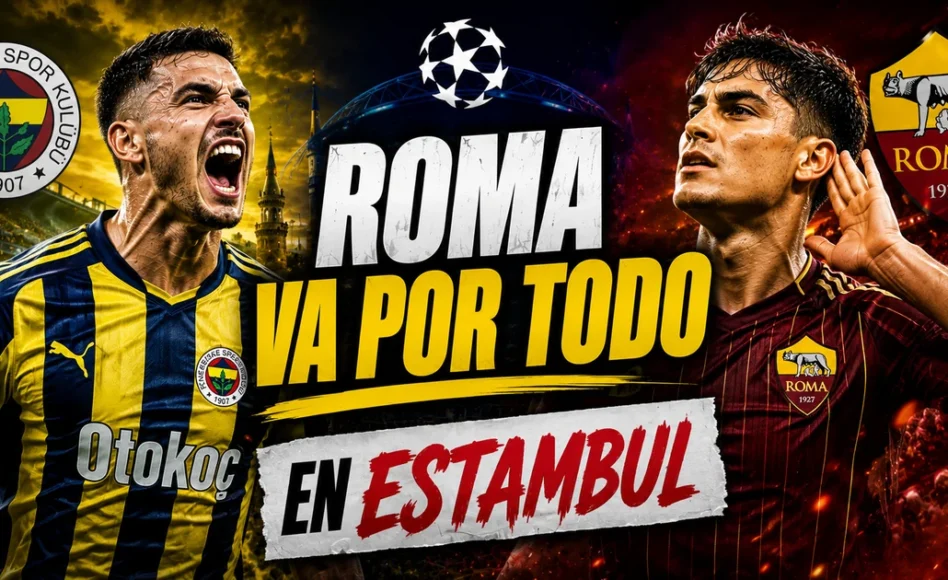 Pronóstico Fenerbahçe – Roma -DNB @2.09 Roma