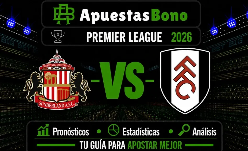 Predicción y análisis de Sunderland vs Fulham – Premier League: 30 de agosto de 2026, 15:00 CET
