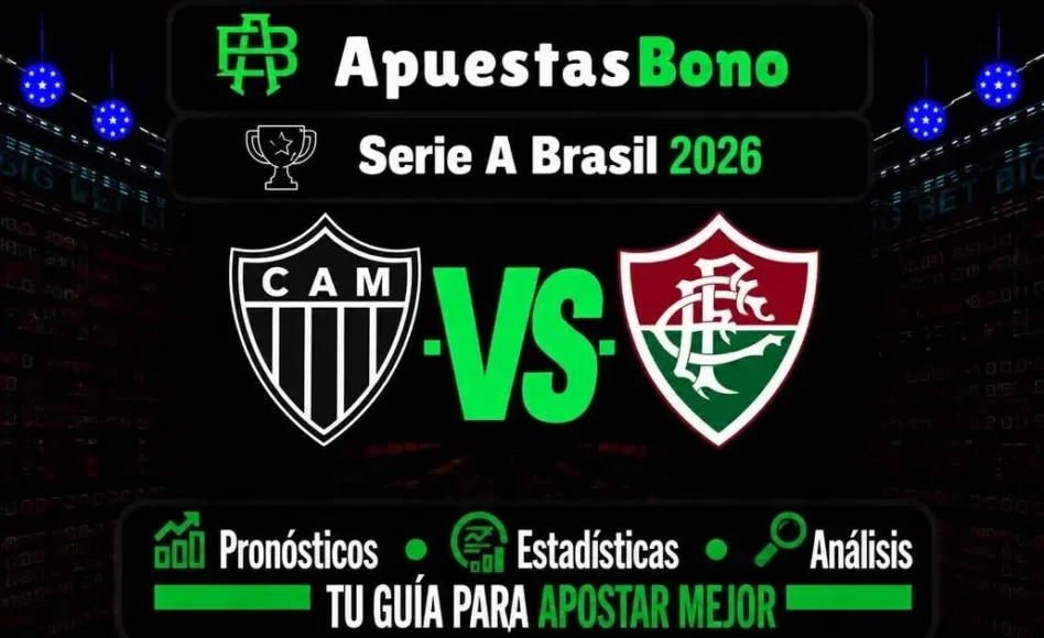 Predicción y análisis de Atlético Mineiro contra Fluminense –Liga Brasil 2026– 12 de Septiembre (16:00 hora local)