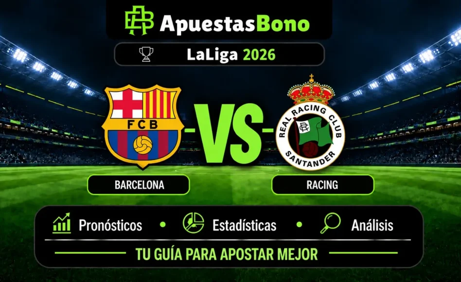 Predicción y análisis de Barcelona contra Racing de Santander -LaLiga- 16 de Septiembre de 2026 (21:30 horas)