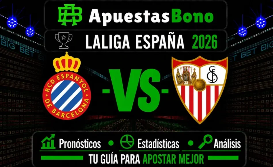 Predicción y análisis de Espanyol contra Sevilla -LaLiga- 6 de Septiembre de 2026 (21:00 horas)
