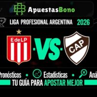 Estudiantes LP contra Platense – Liga Profesional Argentina 2026