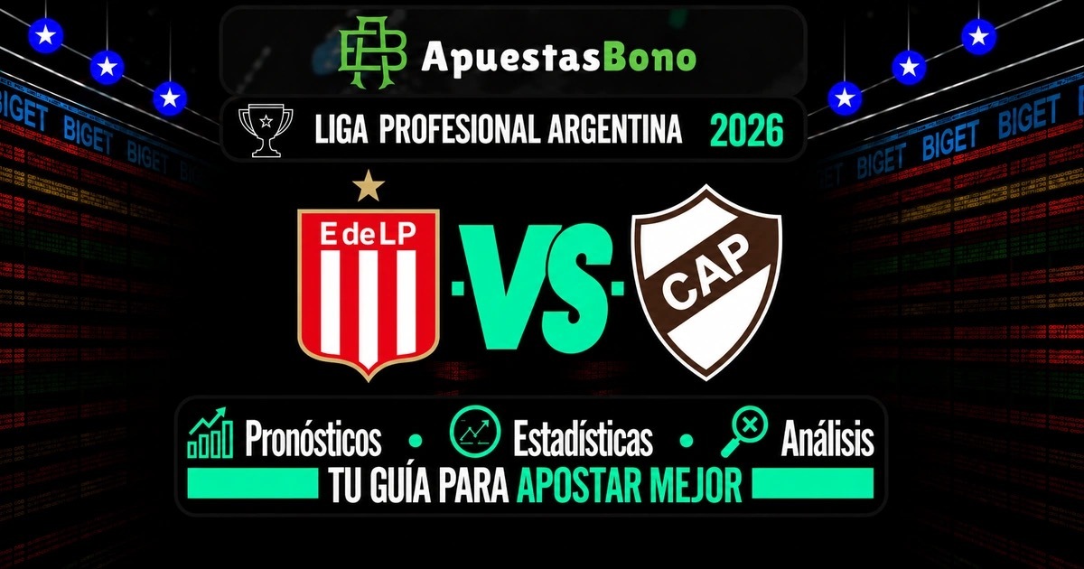 Predicción Estudiantes LP contra Platense por la Liga Profesional 2026