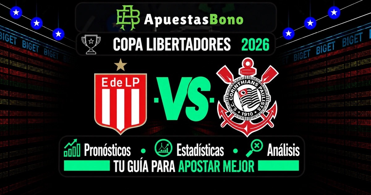 Predicción Estudiantes de La Plata contra Corinthians por la Copa Libertadores 2026