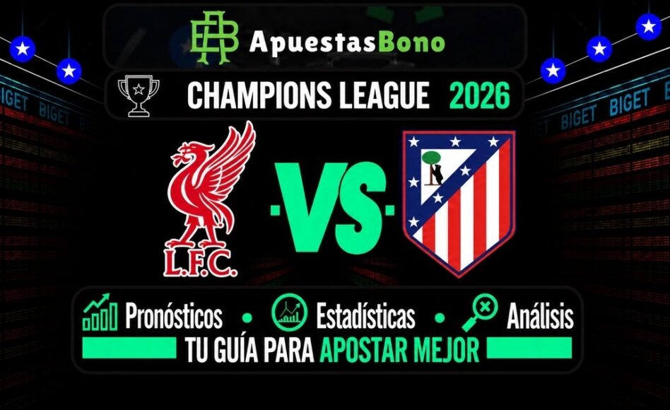 Predicción y análisi de Liverpool contra Atlético de Madrid –Champions League– 9 de septiembre de 2026 (21:00 horas)