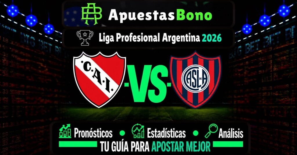 Predicción y análisis de Independiente contra San Lorenzo –Liga Profesional Argentina 2026– 13 de septiembre