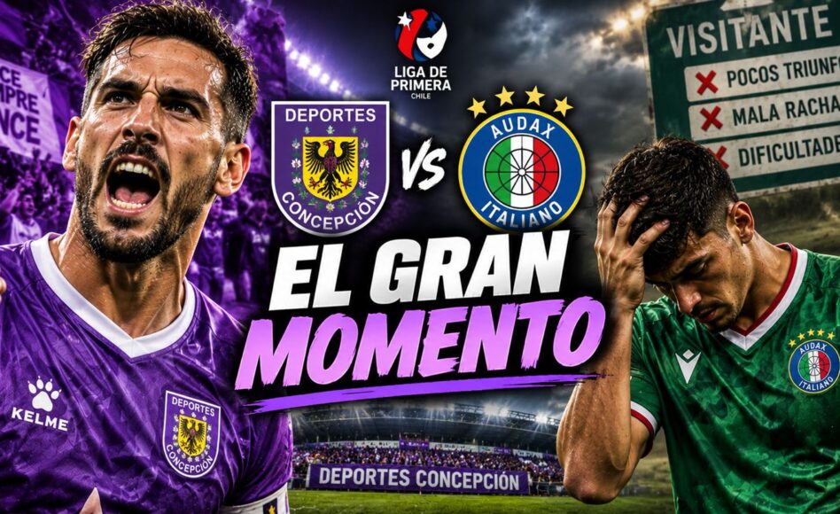Pronóstico Gana Deportes Concepción contra Audax Italiano @2.00