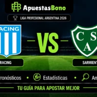Racing contra Sarmiento – Liga Profesional Argentina 2026