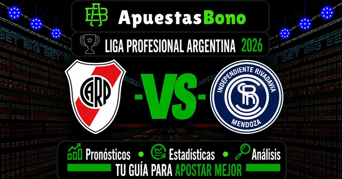 Predicción River Plate contra Independiente Rivadavia por la Liga Argentina