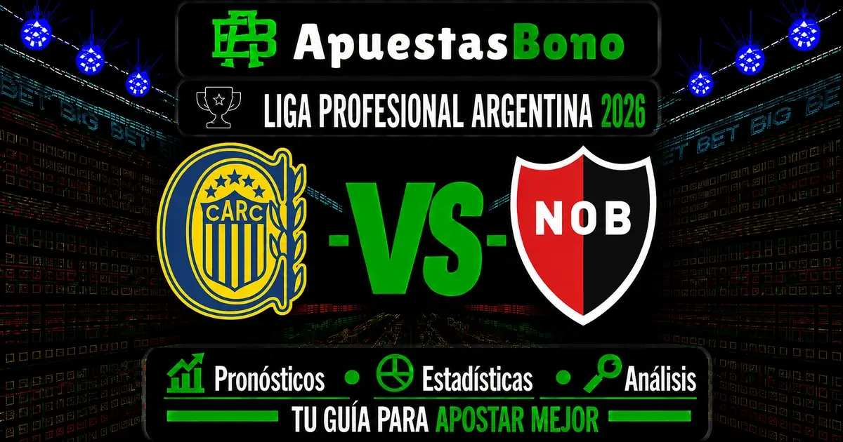 Predicción Rosario Central contra Newell's por la Liga Profesional 2026.