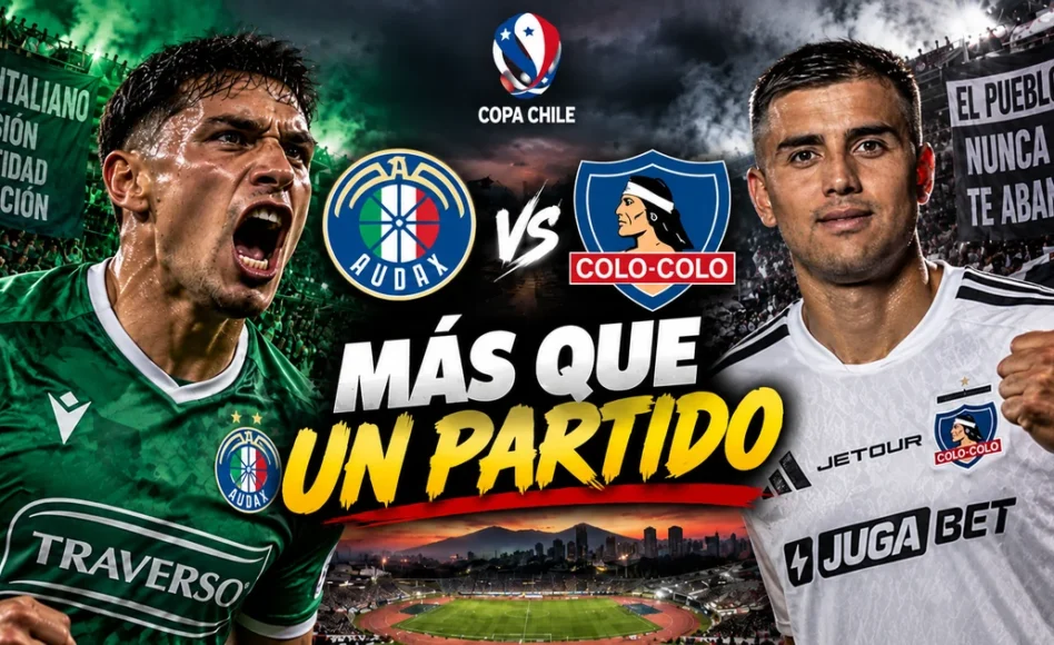 Pronóstico Audax Italiano contra Colo-Colo / Gana Colo-Colo @1,80