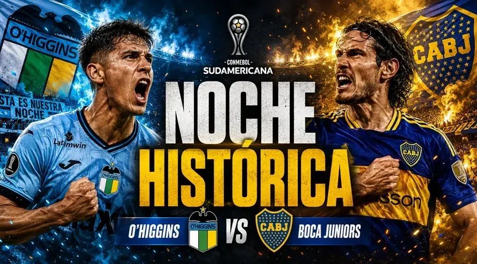 Pronóstico O’Higgins vs Boca Juniors: O’Higgins Doble Oportunidad @1.90