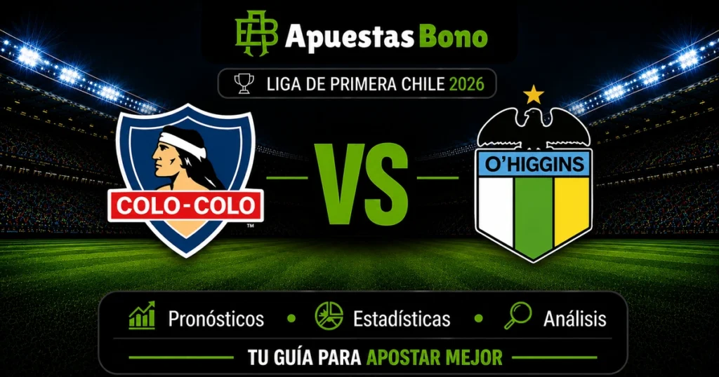 Predicción Colo-Colo contra O´Higgins por la Liga de Primera 2026. Predicción Colo-Colo contra O´Higgins por la Liga de Primera 2026.