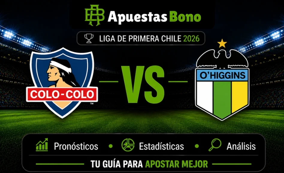 Predicción Colo-Colo contra O’Higgins – Liga de Primera 2026 – 16 de agosto (17:30 horas)