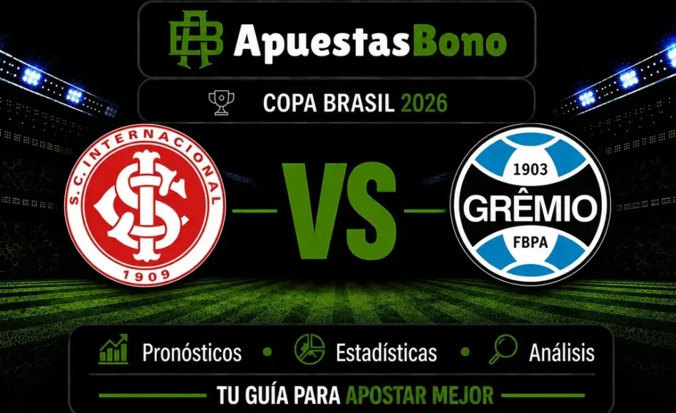 Predicción y análisis de Internacional contra Gremio –Copa Brasil 2026– 27 de Agosto (20:00 hora local)