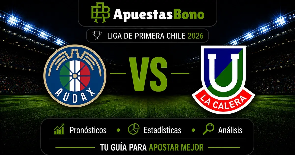 Predicción Audax Italiano contra Unión La Calera por la Liga de Primera 2026