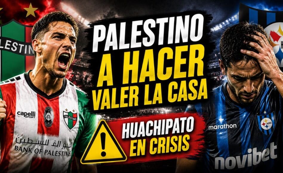 Pronóstico Palestino contra Huachipato – Gana Palestino @1.80