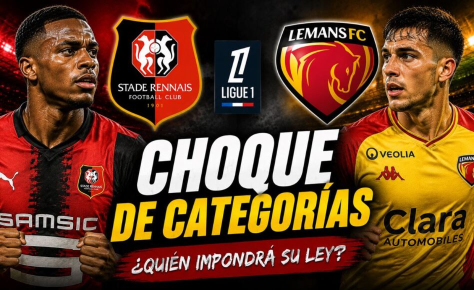 Pronóstico Rennes vs Le Mans – Rennes gana @1.44