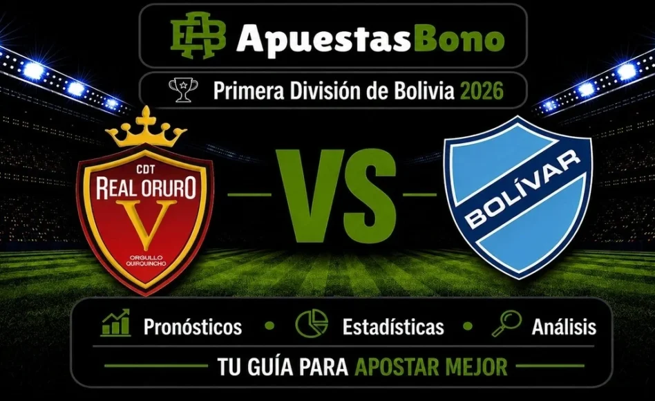 Predicción y análisis de Real Oruro contra Bolívar –División Profesional Bolivia– 23 de Agosto (16:00 hora local)