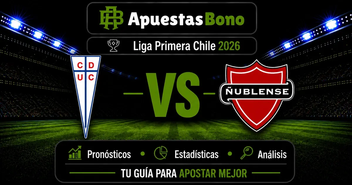 Predicción Universidad Católica contra Ñublense por la Liga de Primera 2026.
