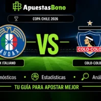 Audax Italiano contra Colo-Colo – Copa Chile 2026