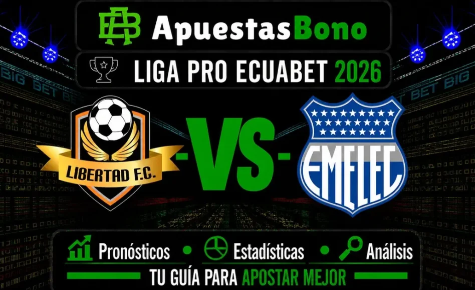 Predicción y análisis de Libertad contra Emelec –LigaPro Ecuador 2026– 3 de Septiembre (19:00 hora local)