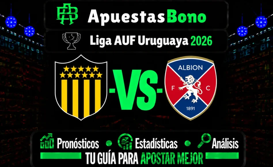 Predicción y análisis de Peñarol contra Albion –Liga Uruguaya Clausura 2026– 13 de septiembre (16:30 hora local)