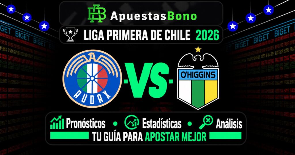 Predicción y análisis de Audax Italiano contra O'Higgins – Liga de Primera 2026 – 13 de septiembre