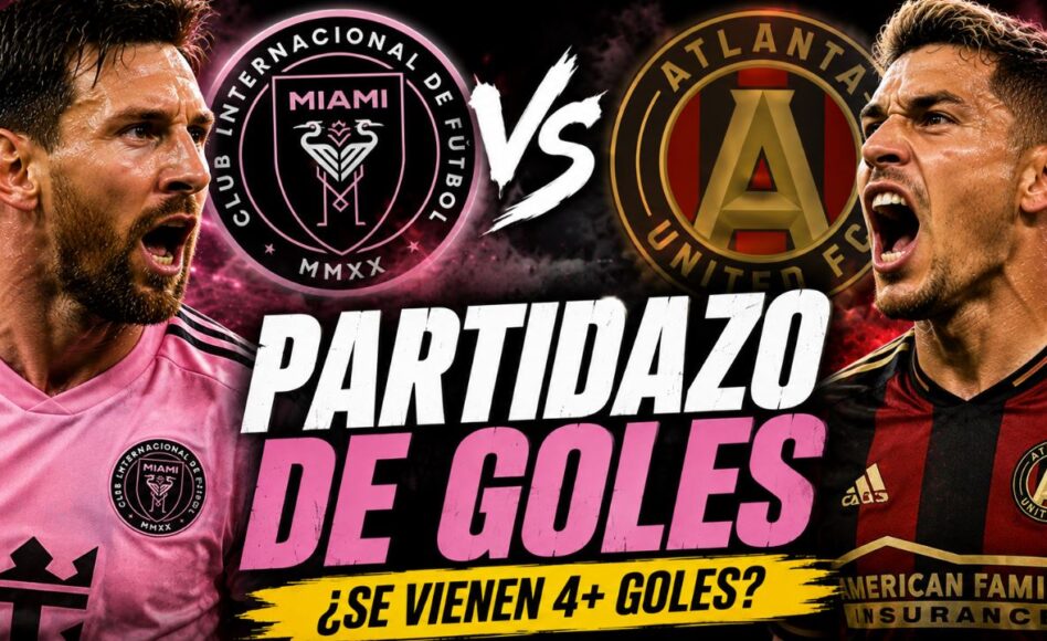 Pronóstico Over 3.75 Goles en Inter Miami contra Atlanta @1.80