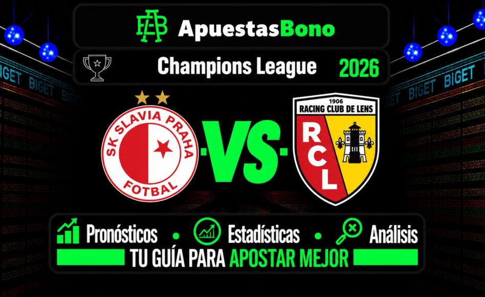 Slavia de Praga vs Lens – Predicción y análisis – Liga de Campeones – 10/09/2026, 21:00 CET