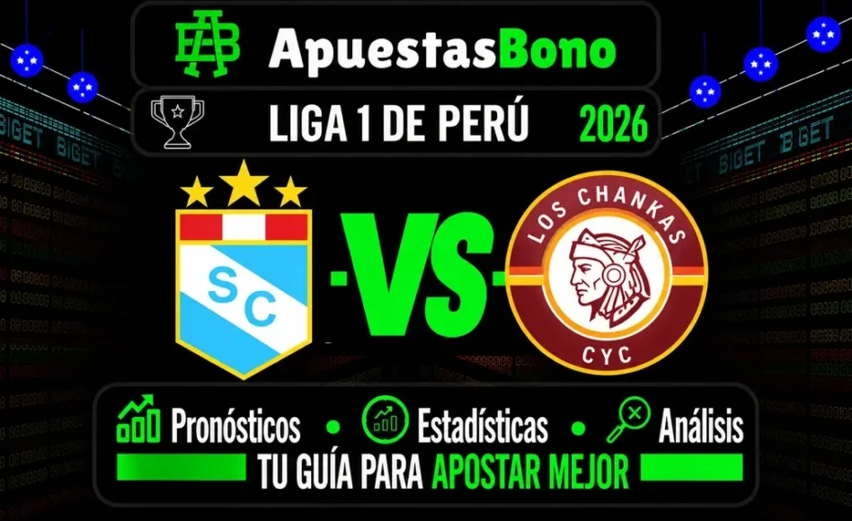 Predicción y análisis Sporting Cristal contra Los Chankas -Liga 1 Perú- 6 de Septiembre de 2026 (11:00 horas)