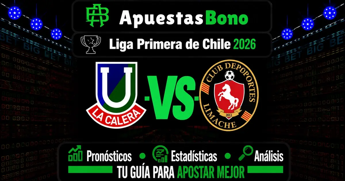 Predicción Unión La Calera contra Deportes Limache por la Liga de Primera 2026.