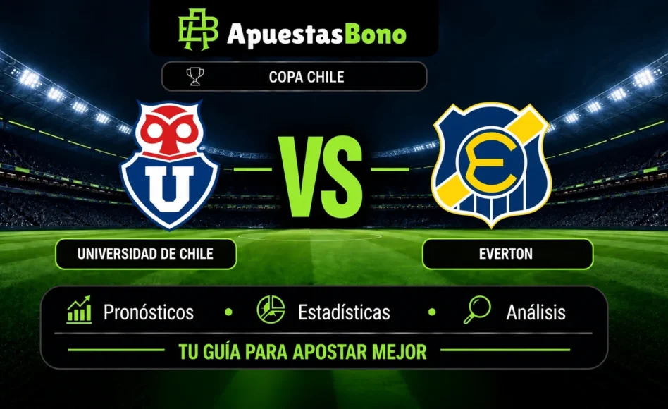Predicción y análisis de Universidad de Chile contra Everton –Copa Chile 2026– 27 de Septiembre (17:30 horas)