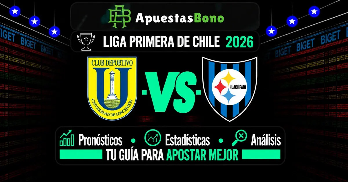Predicción Universidad de Concepción contra Huachipato por la Liga de Primera 2026.