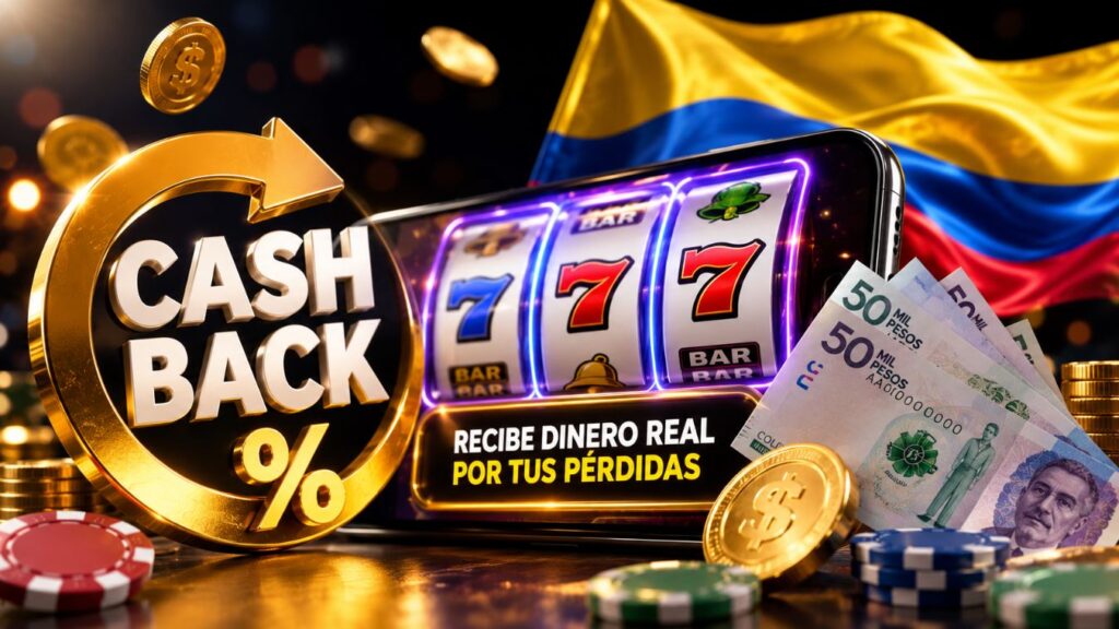 Casinos con cashback en Colombia con promociones de devolución y bonos de casino online