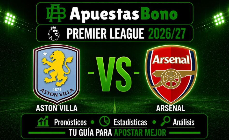 Predicción y análisis Aston Villa vs Arsenal – Premier League: 31.08.2026, 21:00 CET