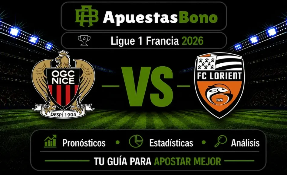 Predicción y análisis Nice vs Lorient – Ligue 1 22 de agosto de 2026 20:45 CET